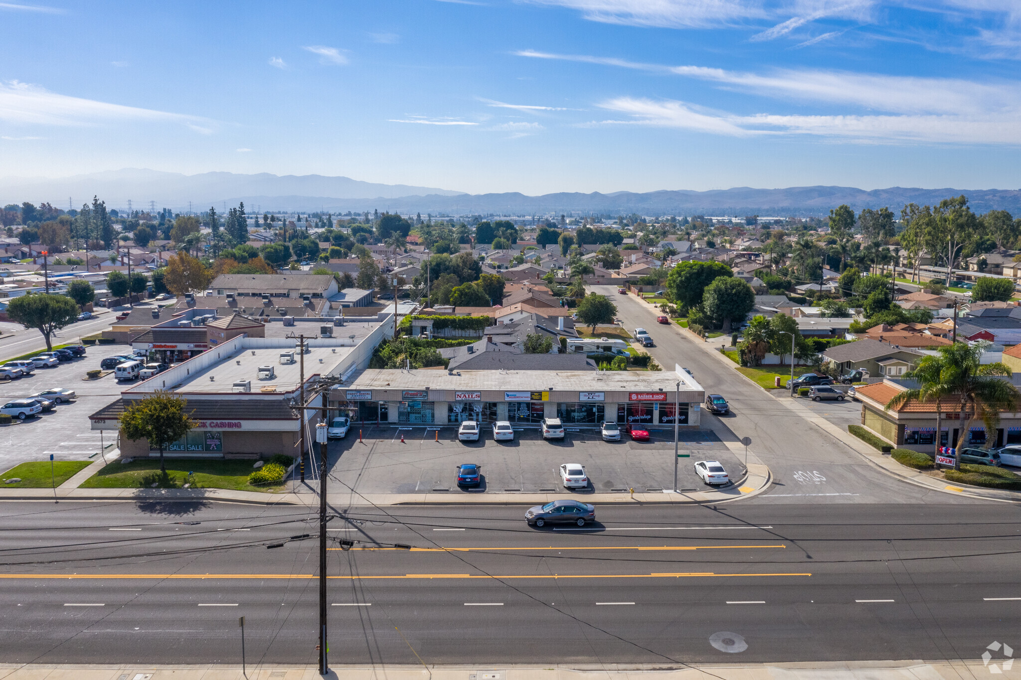 4653-4669 Riverside Dr, Chino, CA for sale Aerial- Image 1 of 1