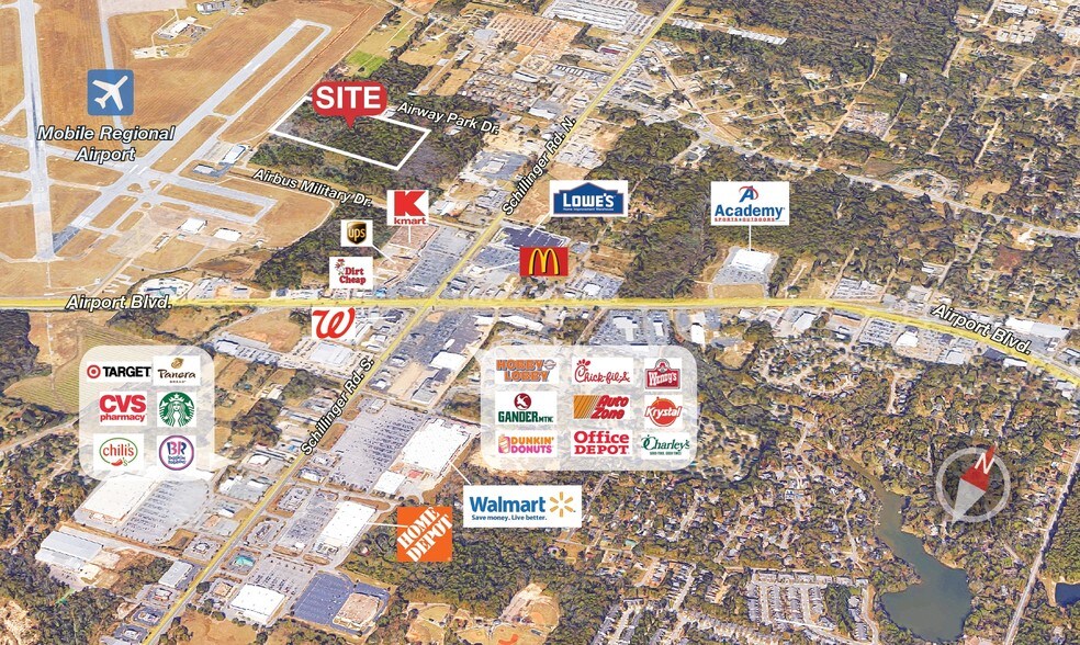 Airway Park Dr, Mobile, AL 36608 Land for Sale