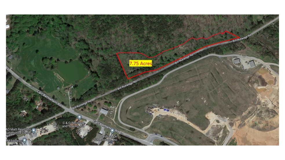 0 Bill Rutledge, Winder, GA 30680 7.75 Acres Potential Commercial