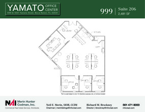 999 Yamato Rd, Boca Raton, FL for lease Floor Plan- Image 2 of 8