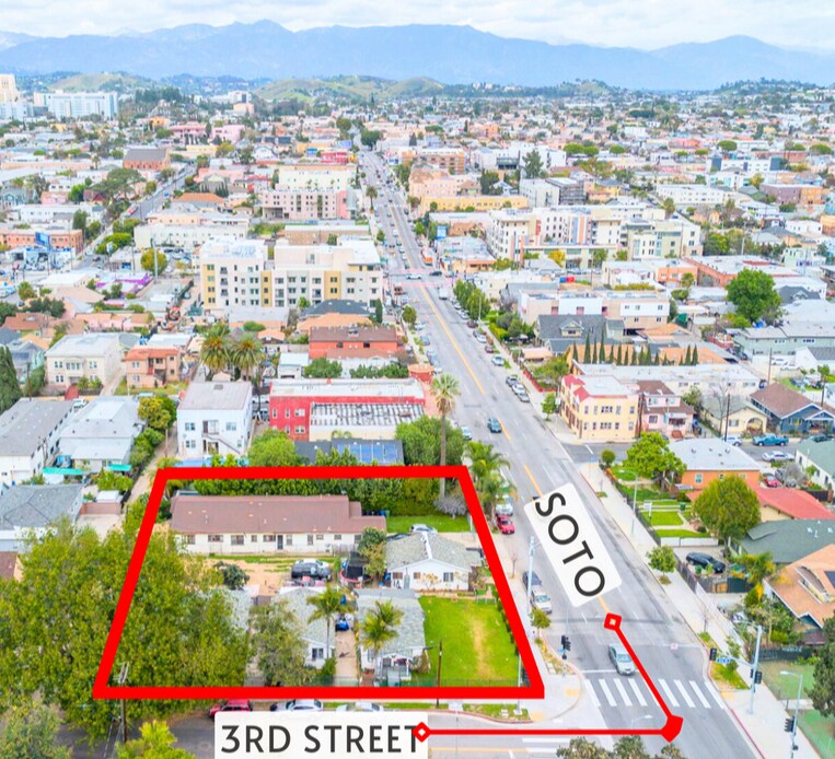 2323 E 3rd St, Los Angeles, CA for sale Aerial- Image 1 of 1