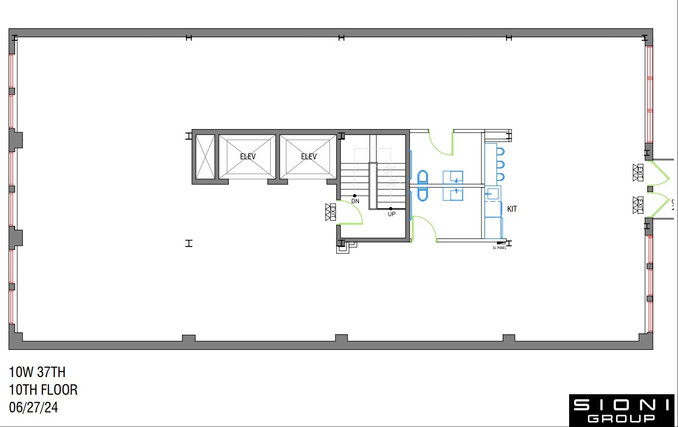 8-10 W 37th St, New York, NY for lease Floor Plan- Image 1 of 1