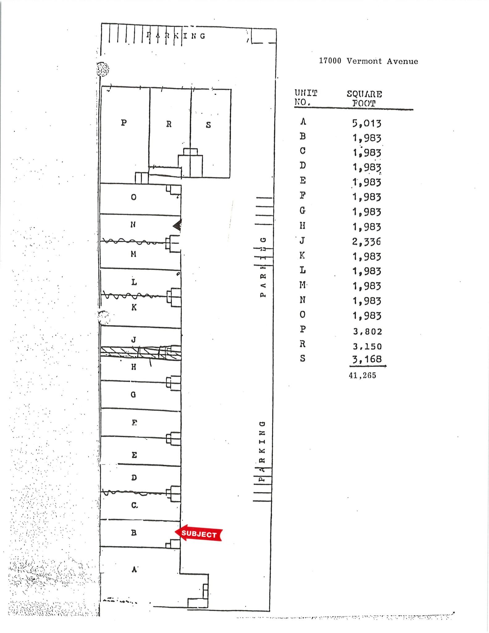 17000 S Vermont Ave, Gardena, CA for lease Site Plan- Image 1 of 1