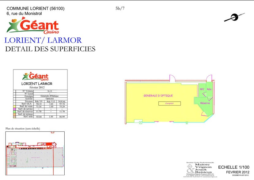 60 Rue Monistrol, Lorient for lease - Floor Plan - Image 2 of 2