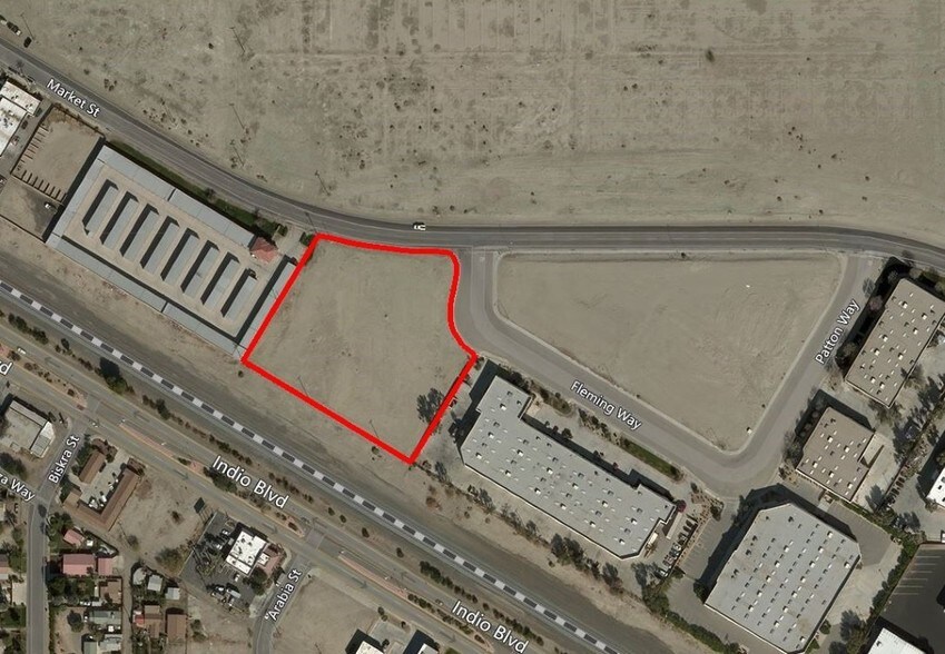 Market St & Fleming Way, Indio, CA for sale - Building Photo - Image 1 of 1