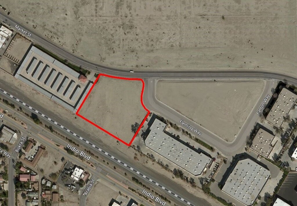 Market St & Fleming Way, Indio, CA for sale Building Photo- Image 1 of 1