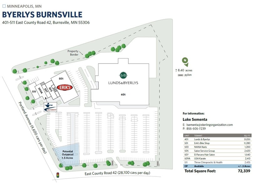 401-511 E County Road 42, Burnsville, MN for lease - Building Photo - Image 2 of 6