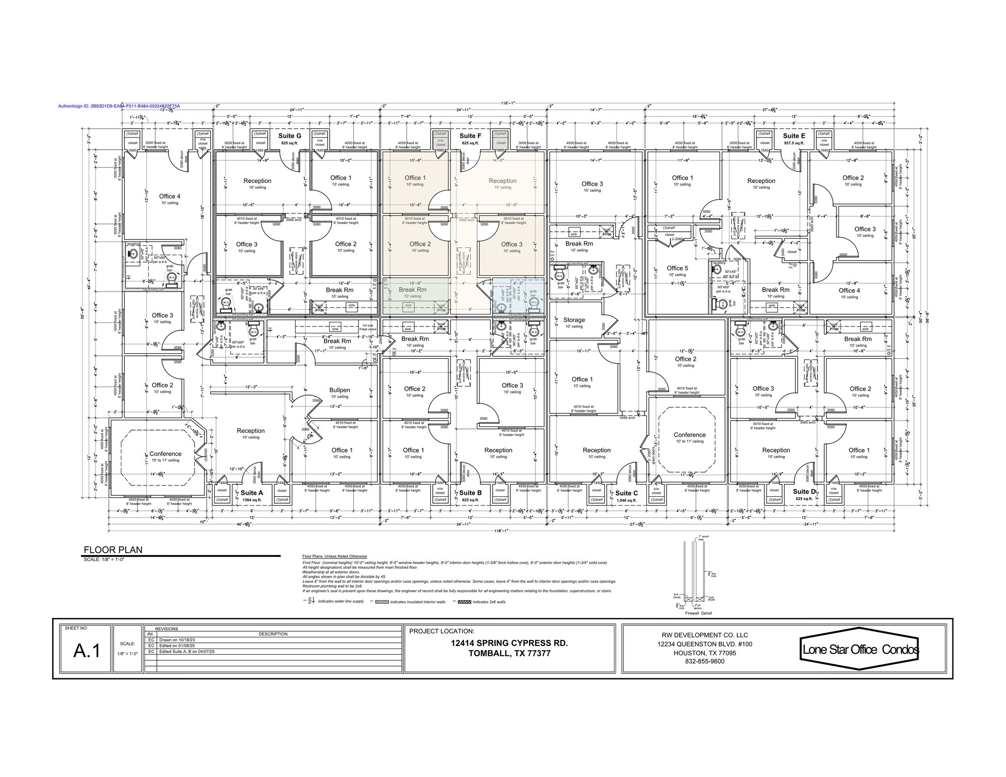 12410 Spring Cypress Rd, Tomball, TX for lease Floor Plan- Image 1 of 1