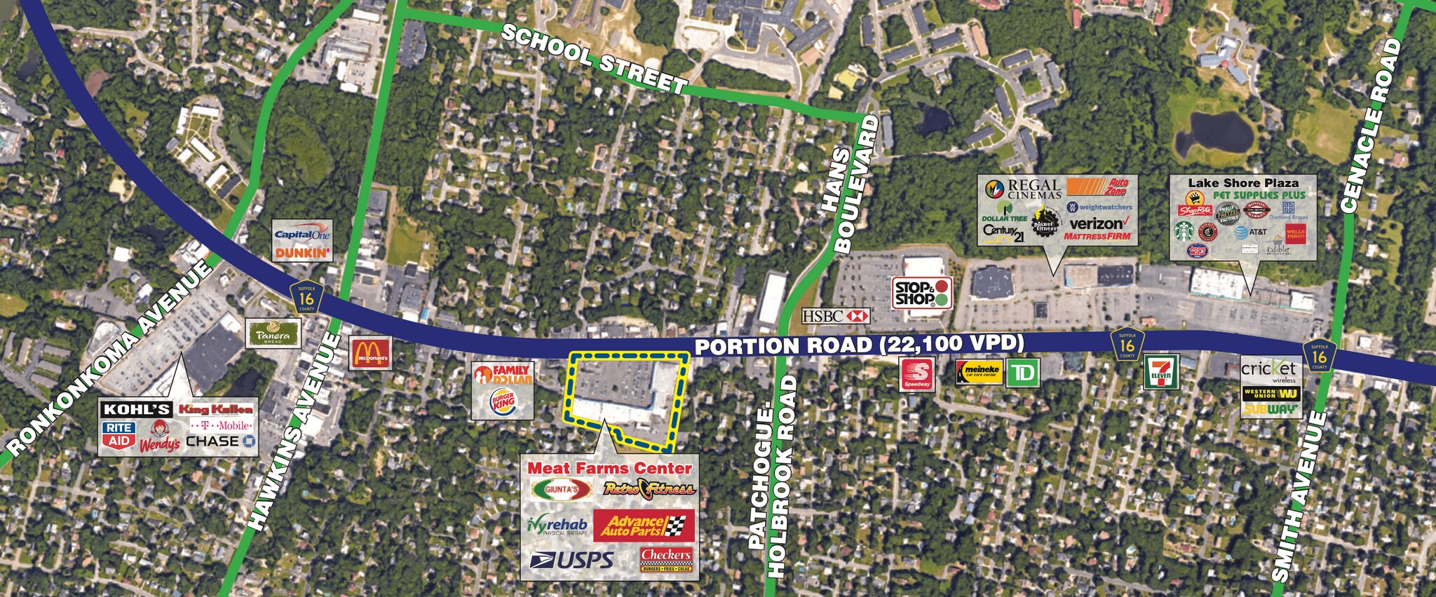 300318 Portion Rd, Ronkonkoma, NY 11779 Meat Farms Center