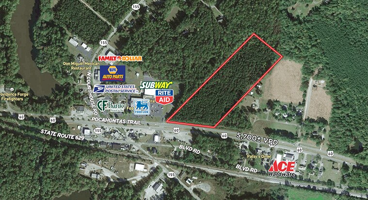 9126 Pocahontas Trl, Providence Forge, VA for sale - Building Photo - Image 1 of 1