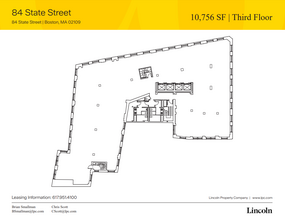 84 State St, Boston, MA for lease Floor Plan- Image 1 of 2