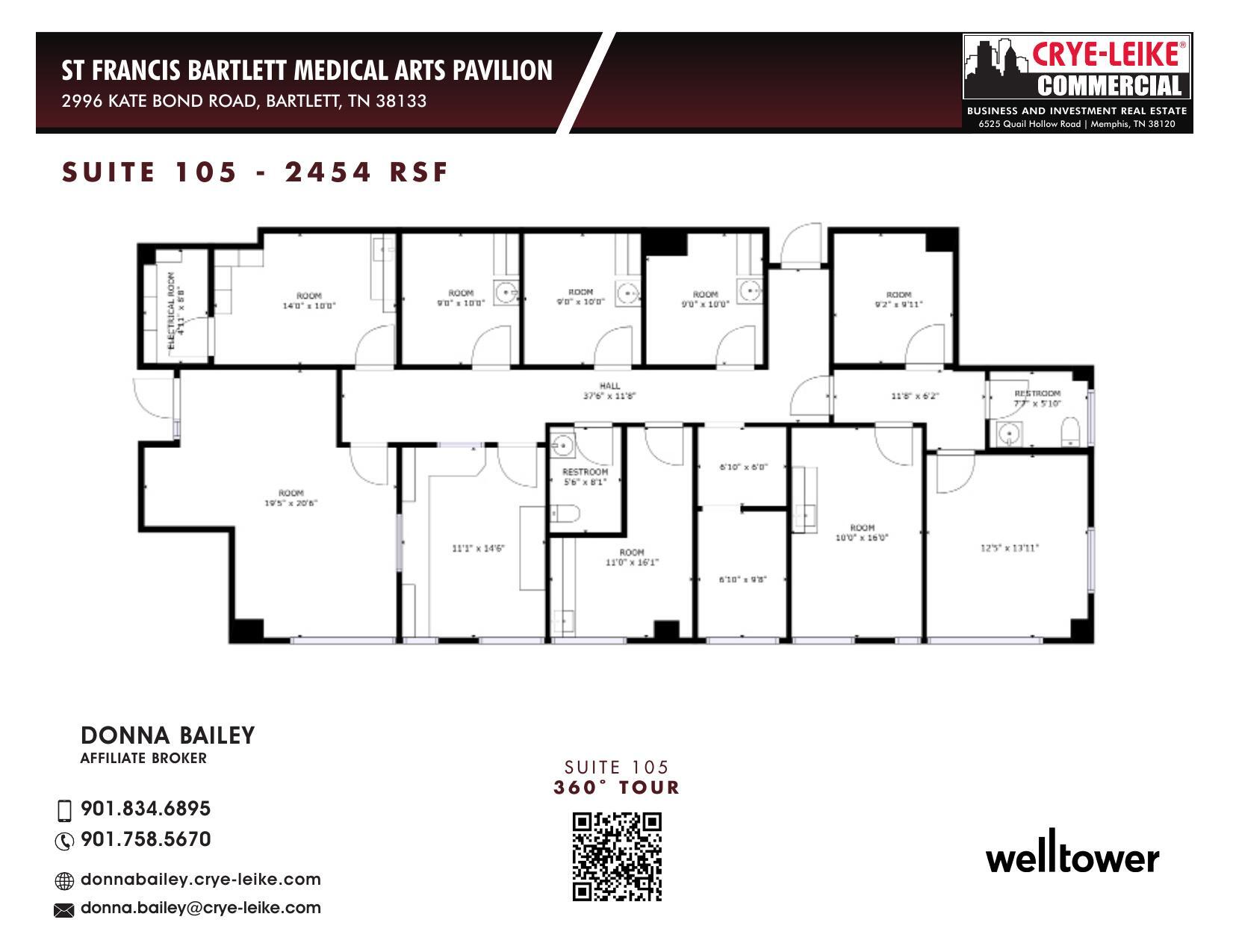 2996 Kate Bond Rd, Bartlett, TN for lease Floor Plan- Image 1 of 1