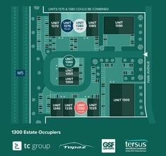1325 Aztec, Almondsbury for lease Site Plan- Image 2 of 2