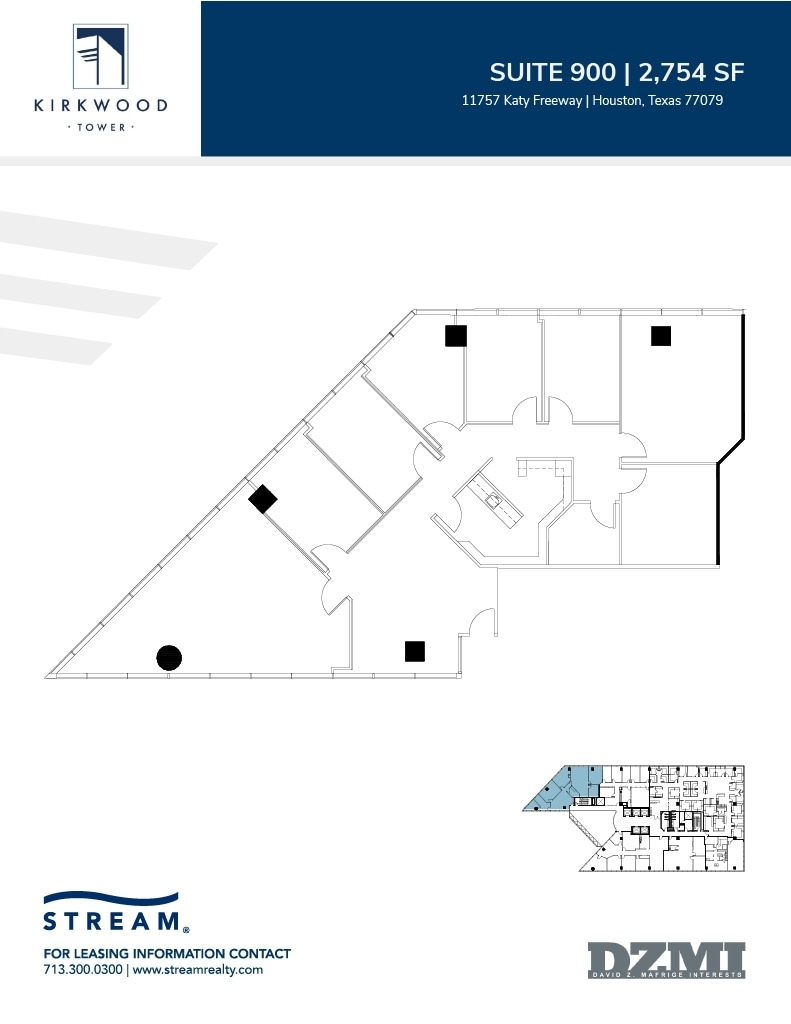 11757 Katy Fwy, Houston, TX for lease Floor Plan- Image 1 of 1