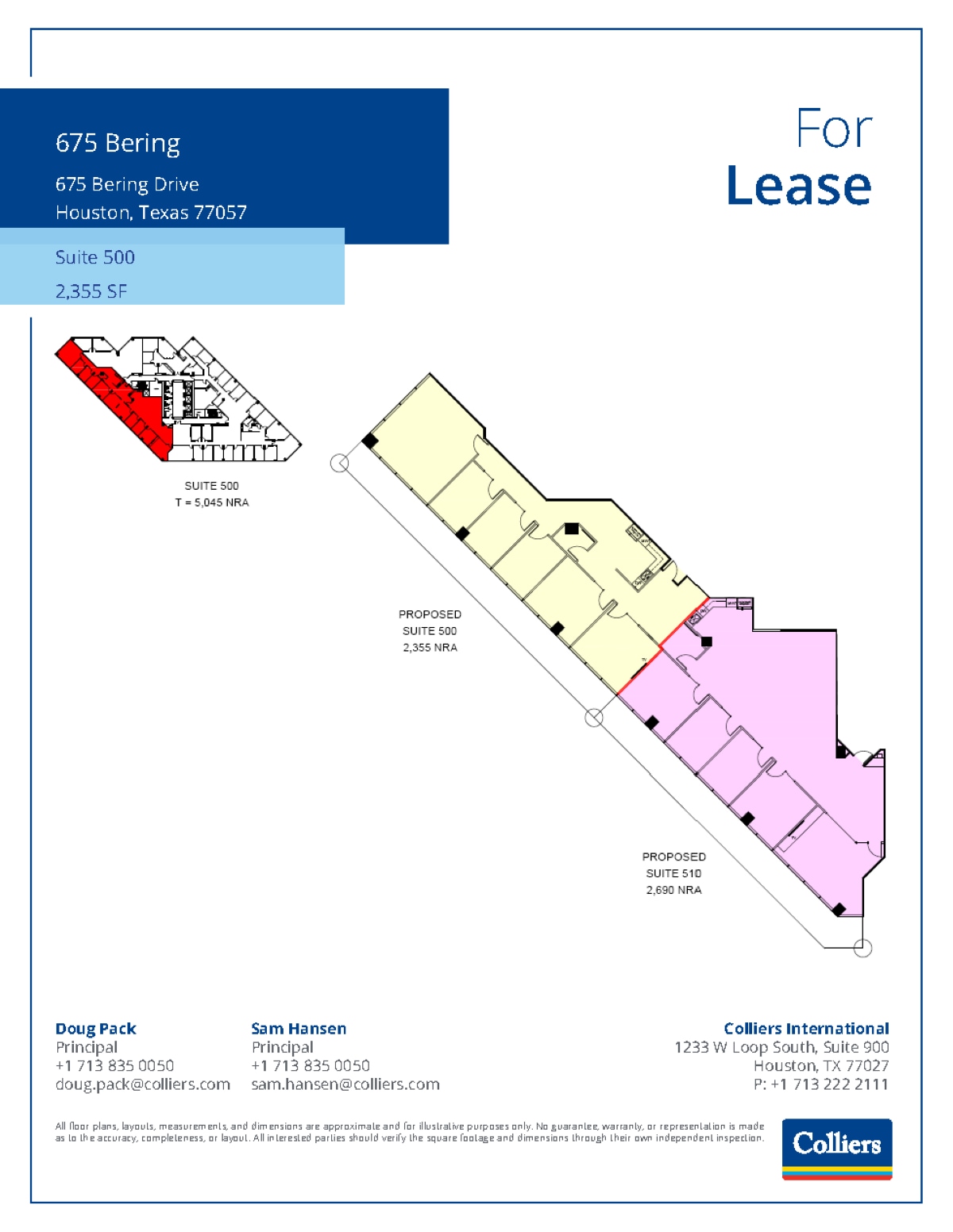 675 Bering Dr, Houston, TX for lease Floor Plan- Image 1 of 1
