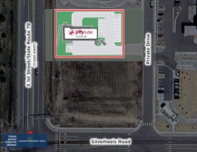 1086 S 1st St, Bennett, CO - AERIAL map view