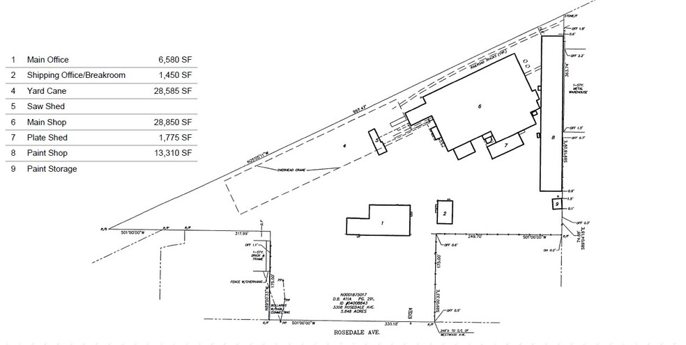 3308 Rosedale Ave, Richmond, VA for sale - Site Plan - Image 2 of 2