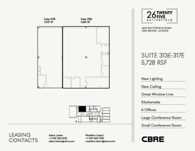 2625 Butterfield Rd, Oak Brook, IL for lease Floor Plan- Image 2 of 2