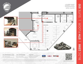 2398 E Camelback Rd, Phoenix, AZ for lease Floor Plan- Image 2 of 2