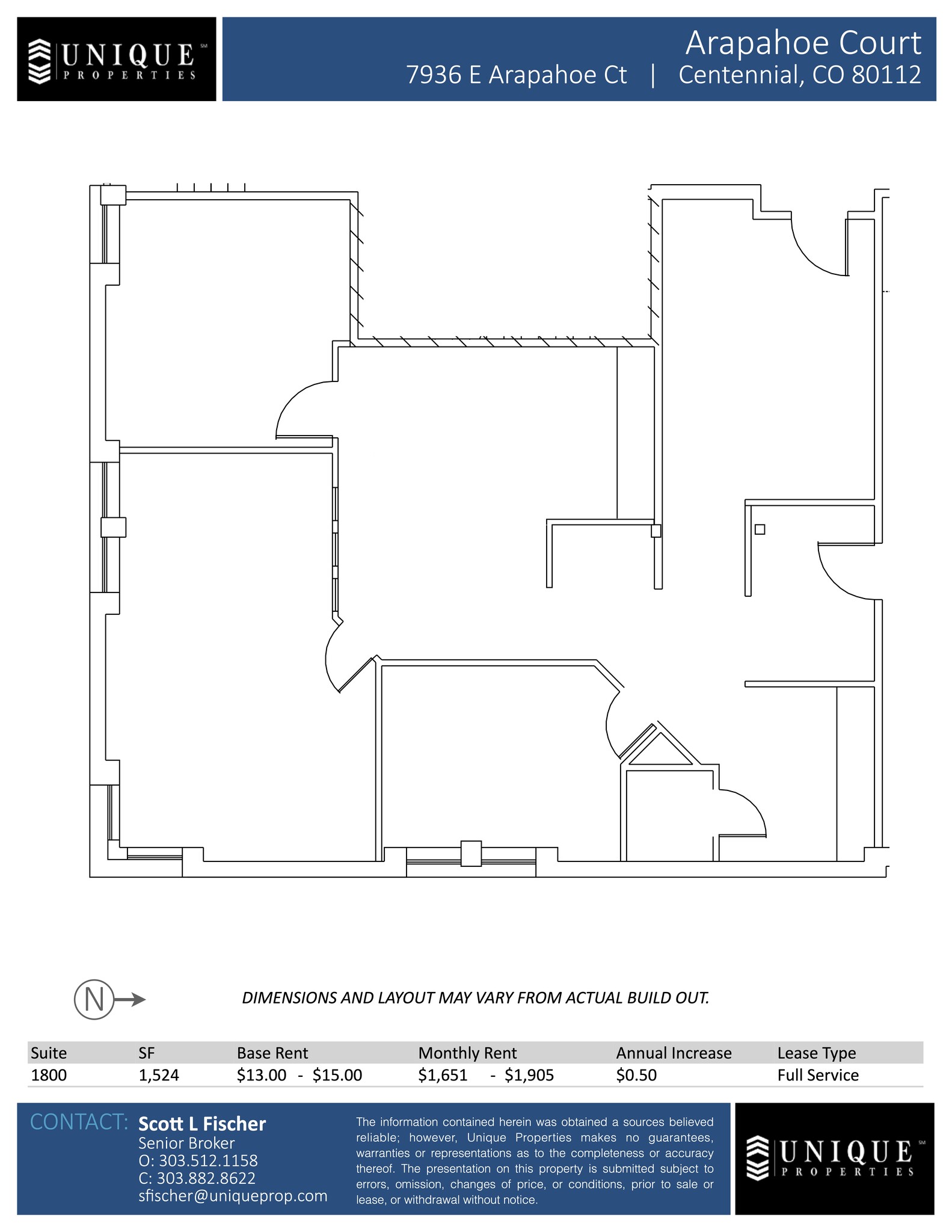 7936 E Arapahoe Ct, Englewood, CO for lease Site Plan- Image 1 of 1