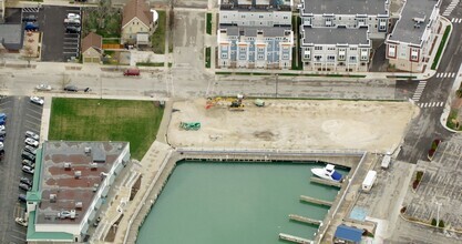 305 E Washington St, Port Washington, WI - aerial  map view