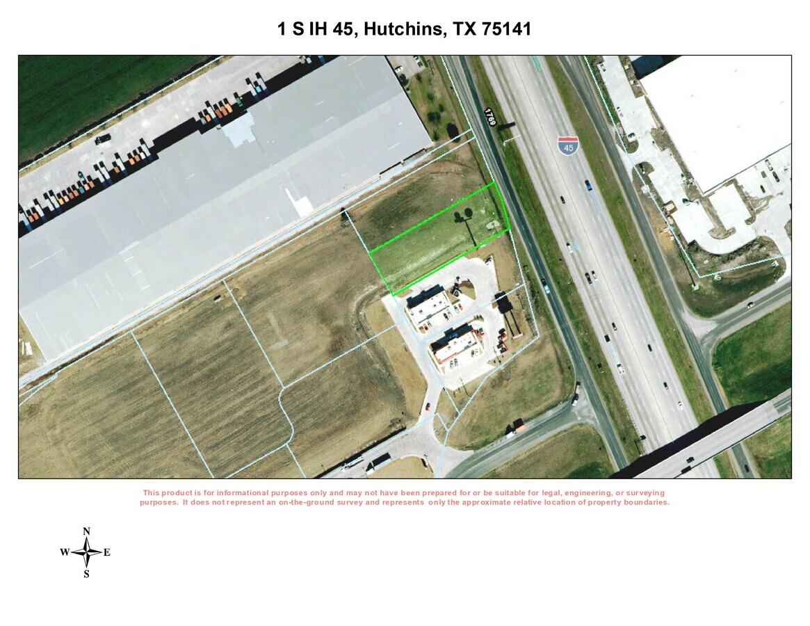 I45 W Wintergreen Road, Hutchins, TX 75141