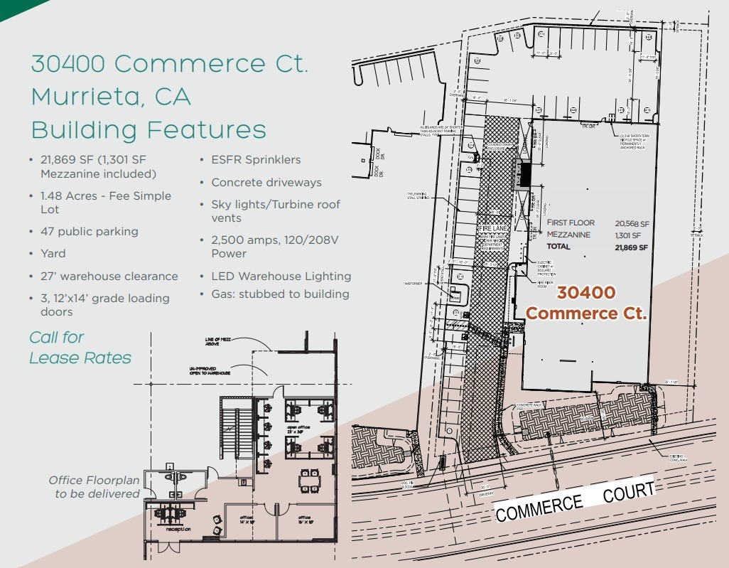 30400 Commerce Ct Murriet Ca, Murrieta, CA for lease Floor Plan- Image 1 of 1