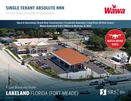 Wawa – Lakeland (Fort Meade) FL - NNN Property