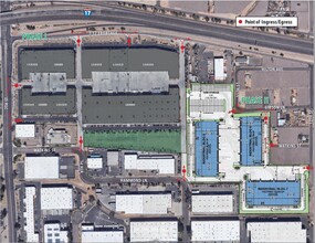 2111 S 7th St, Phoenix, AZ - aerial  map view