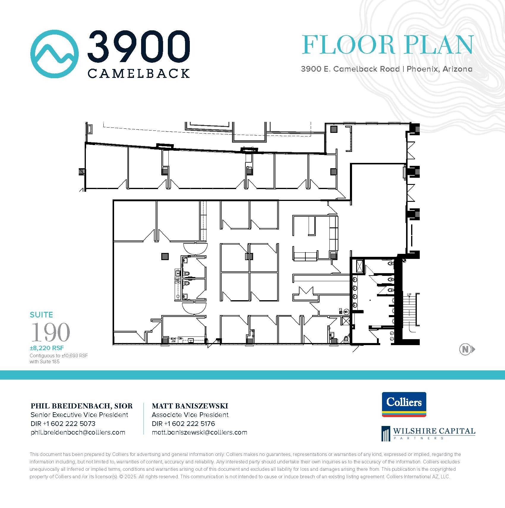 3900 E Camelback Rd, Phoenix, AZ for lease Floor Plan- Image 1 of 2