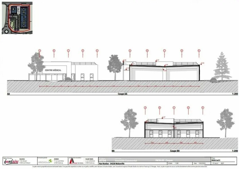 Retail in Malzéville for lease - Floor Plan - Image 3 of 5