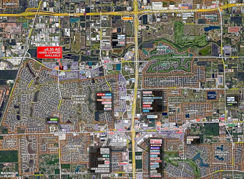 0 Shadow Creek Pky, Pearland, TX for sale - Building Photo - Image 2 of 4