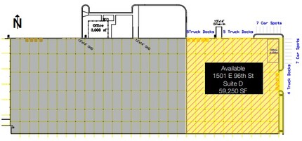 1400 W 95th St, Chicago, IL for lease Site Plan- Image 1 of 1