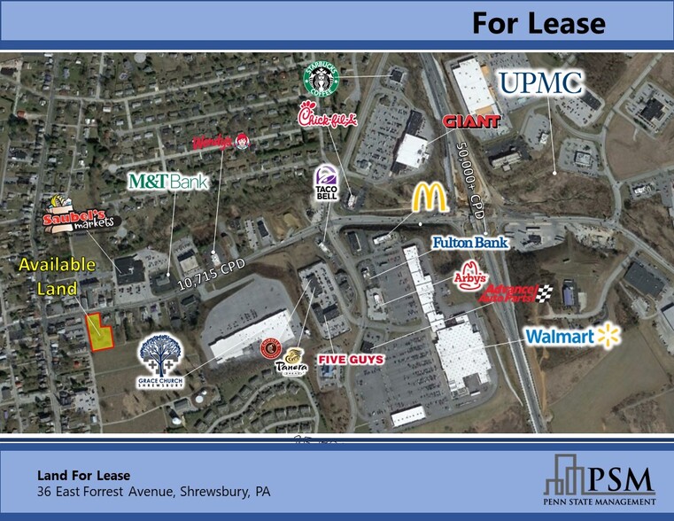 36 E Forrest Ave, Shrewsbury, PA for lease - Building Photo - Image 1 of 5