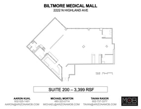 2222 E Highland Ave, Phoenix, AZ for lease Floor Plan- Image 1 of 1