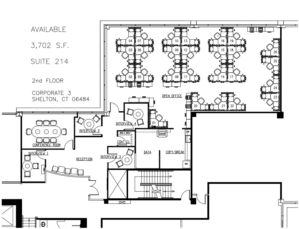 3 Corporate Dr, Shelton, CT for lease Floor Plan- Image 1 of 1