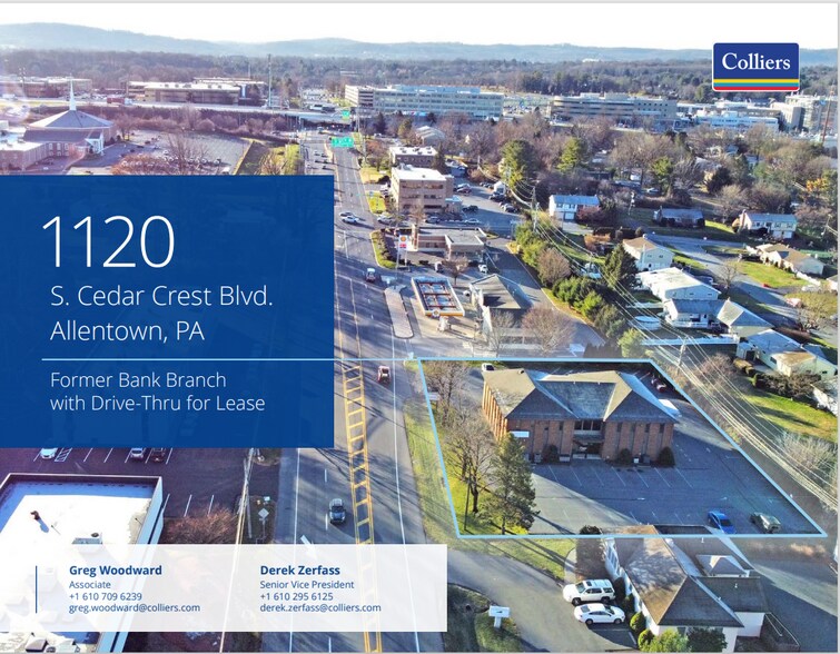 1120 S Cedar Crest Blvd, Allentown, PA 18103 OfficeRetail for Lease