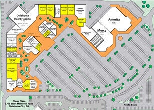 3705 W Memorial Rd, Oklahoma City, OK for lease Site Plan- Image 1 of 1