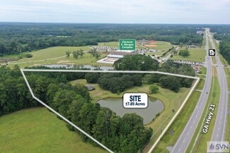 More details for 1870 GA Highway 21 S, Springfield, GA - Land for Sale