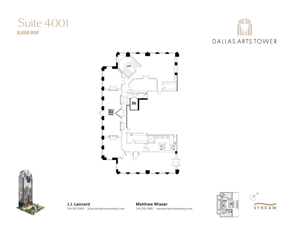 2200 Ross Ave, Dallas, TX for lease Floor Plan- Image 1 of 1