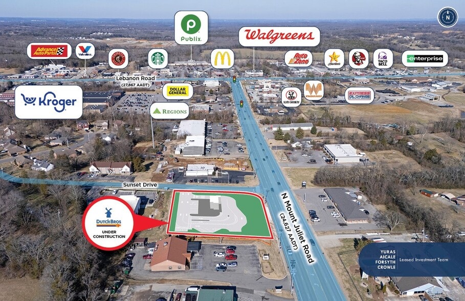 101 E Sunset Dr, Mt Juliet, TN for sale - Building Photo - Image 2 of 6