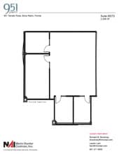 951 Yamato Rd, Boca Raton, FL for lease Floor Plan- Image 1 of 2