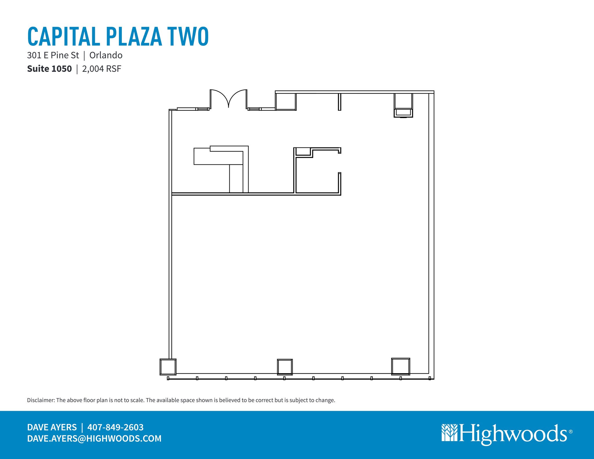 301 E Pine St, Orlando, FL for lease Site Plan- Image 1 of 1