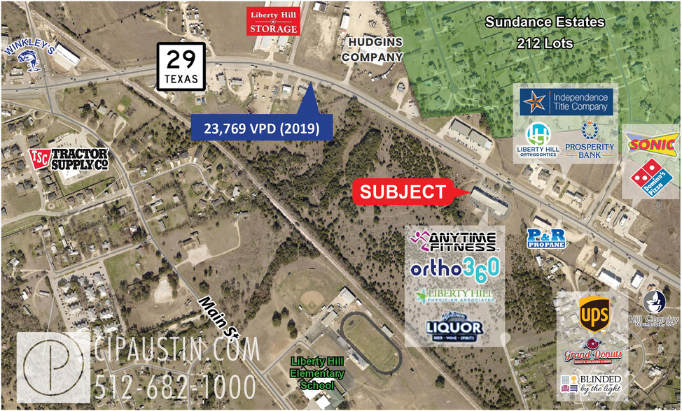 14365 Highway 29 W, Liberty Hill, TX for sale - Building Photo - Image 1 of 1