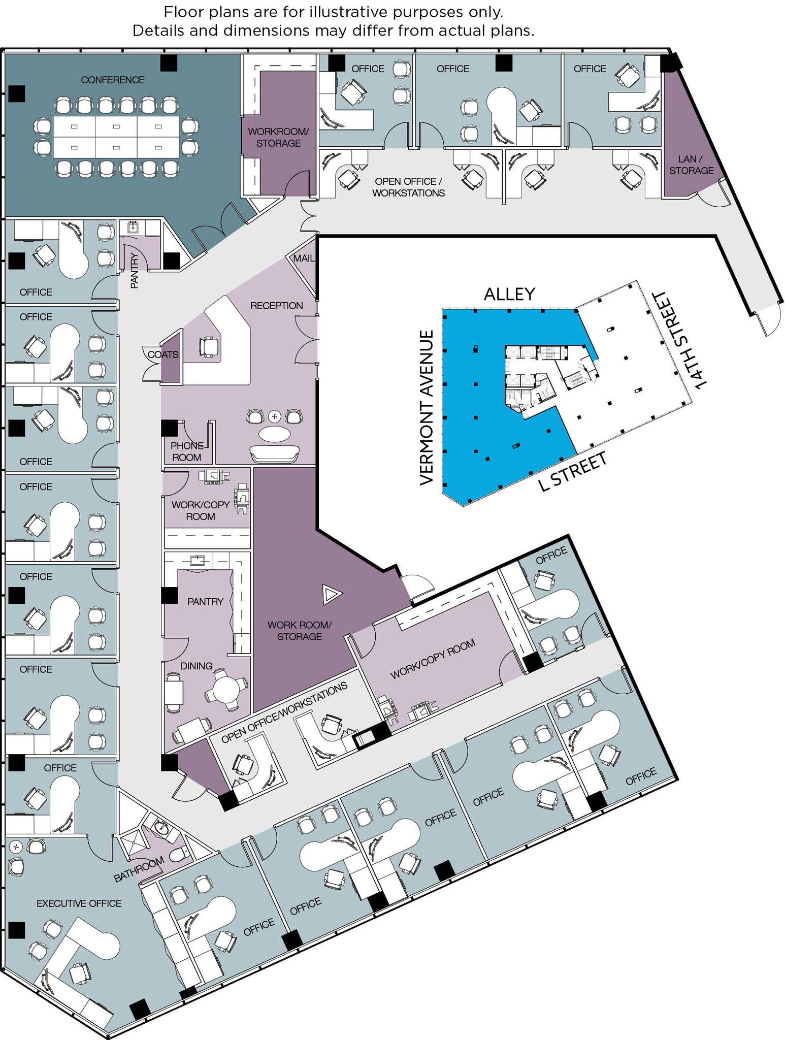 1101 Vermont Ave NW, Washington, DC for lease Floor Plan- Image 1 of 1