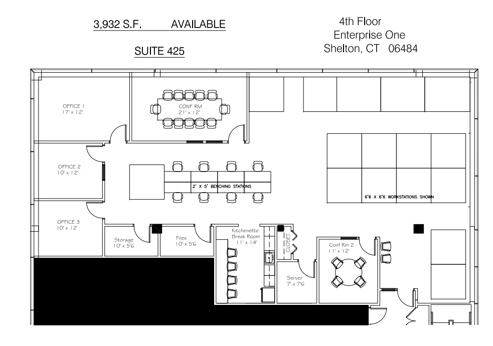 1 Enterprise Dr, Shelton, CT for lease Floor Plan- Image 1 of 1