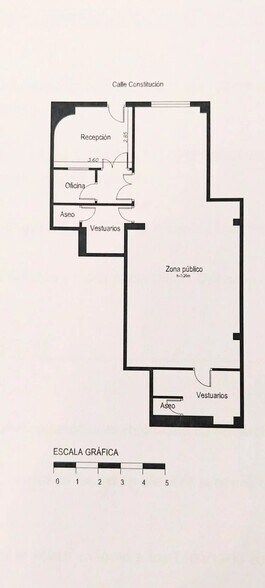 Retail in VILLAJOYOSA, Alicante for sale - Floor Plan - Image 3 of 4