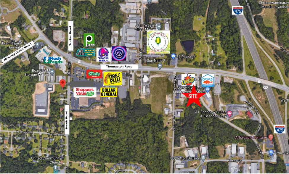 4031-4035 Cavalier Dr, Macon-Bibb, GA for sale - Building Photo - Image 2 of 2