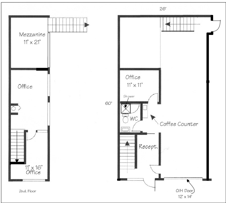 19331 Enterprise Way, Surrey, BC for lease Floor Plan- Image 1 of 9