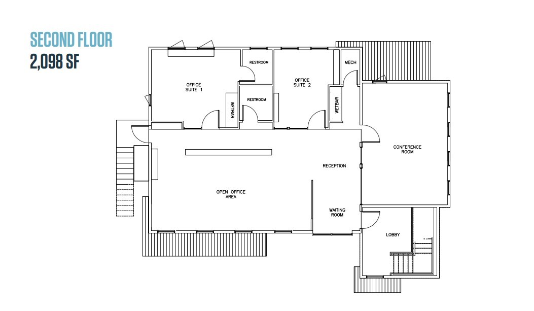 6803 Whittier Ave, McLean, VA for lease Floor Plan- Image 1 of 1